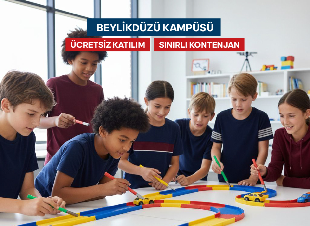 🚗 Manyetik Araç Yarışı | 7–11 Yaş | 📍Beylikdüzü Kampüsü