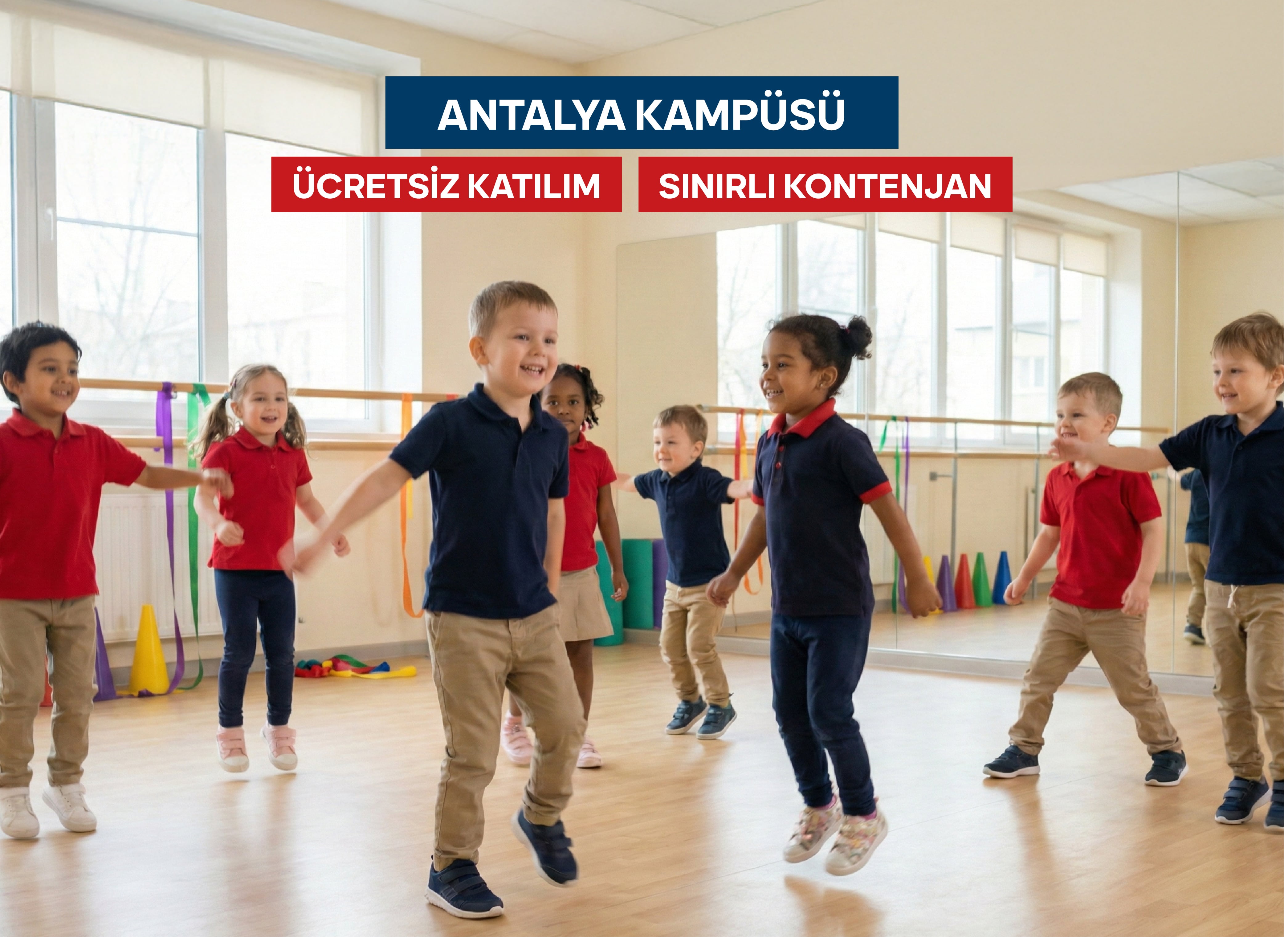 💃 Dans Kahramanları Büyük Enerji | 3–6 Yaş I 📍Antalya Kampüsü