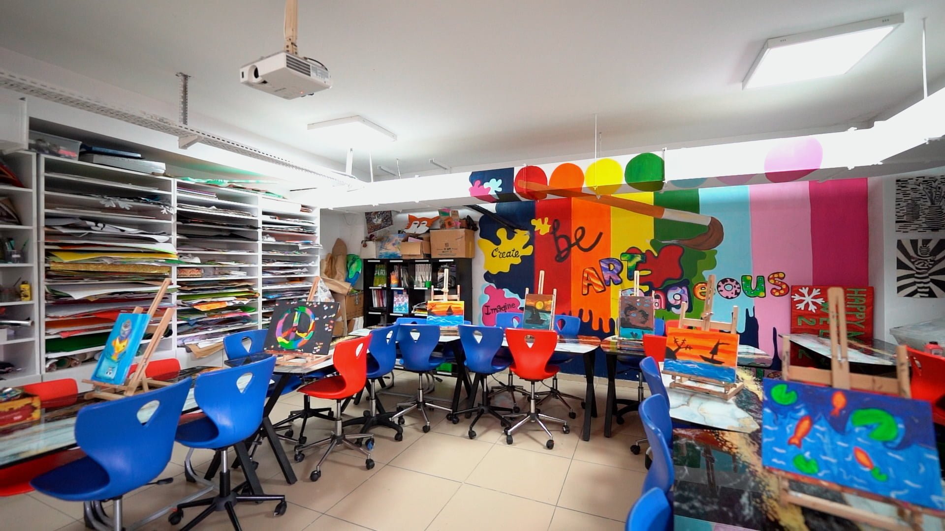 Art atelier