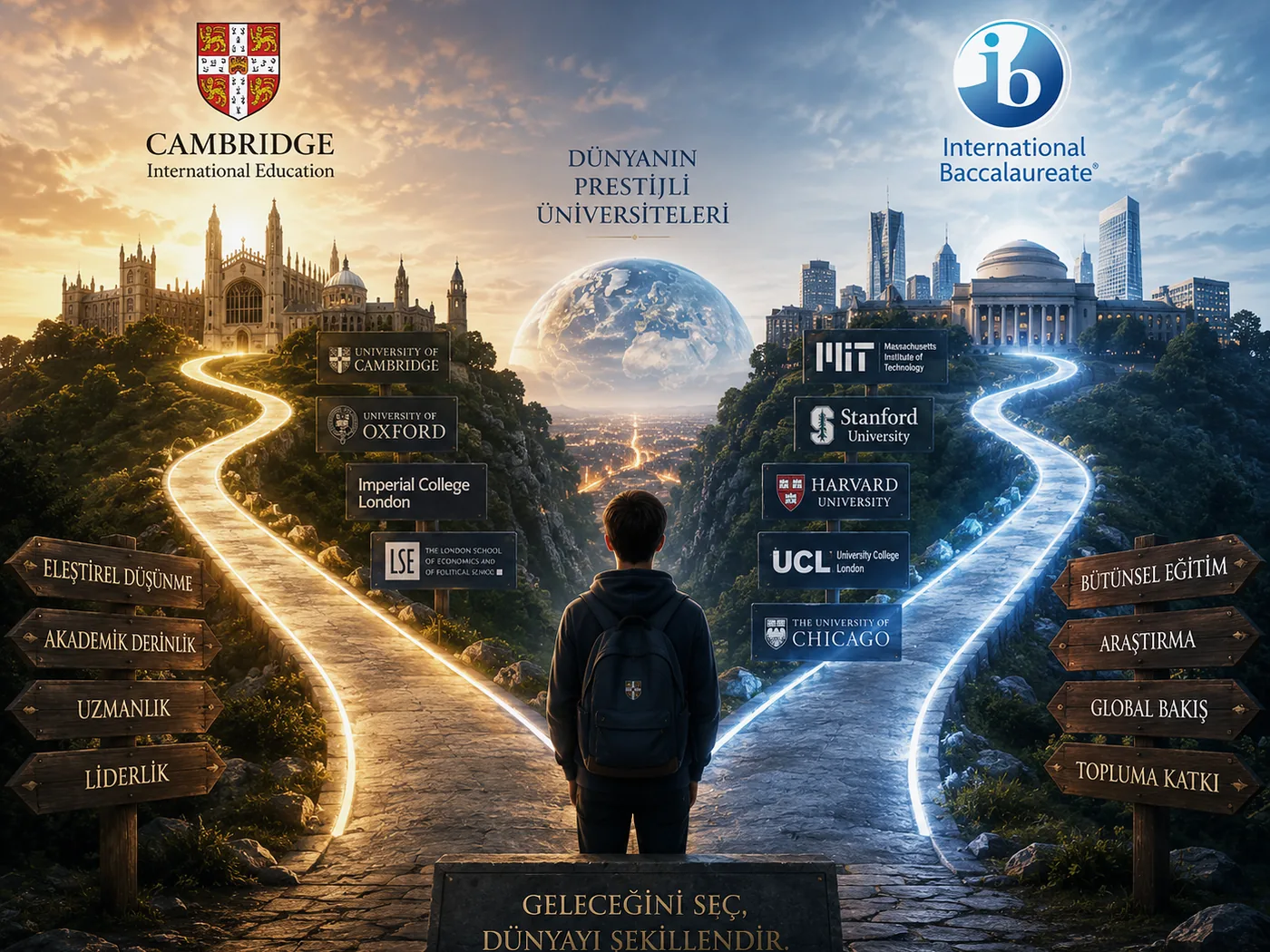 Our IB Diploma Programme graduates prepare for the world’s respected universities